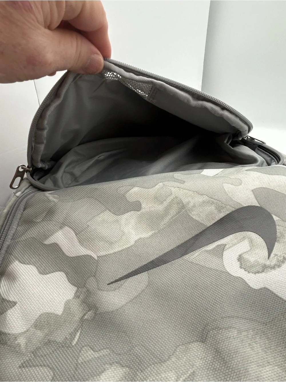 Nike Brasilia X-Large Gray Camo Backpack